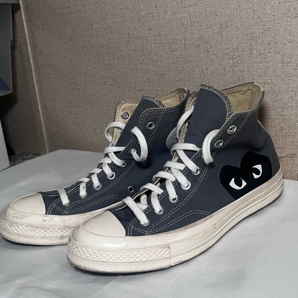 Converse x Comme Des Garcon All Star Chuck 70 High Top Sneakers - Picture 3 of 11